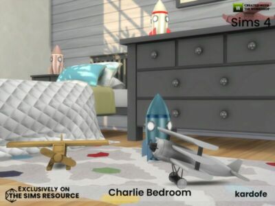 Charlie Bedroom By Kardofe Sims 4 CC