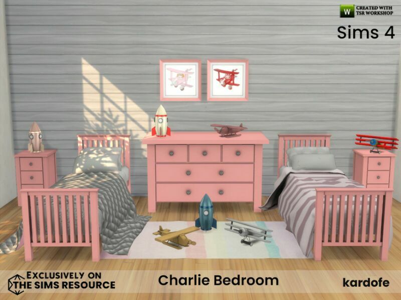 sims 4 cc charlie bedroom by kardofe 5