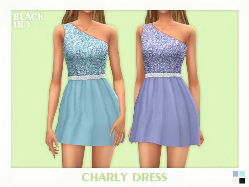 Charly Dress Sims 4 CC