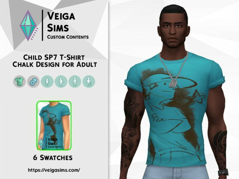 sims 4 cc child sp7 t shirt chalk design for adult 2