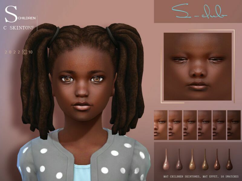 sims 4 cc children skintone1022 c by s club 2