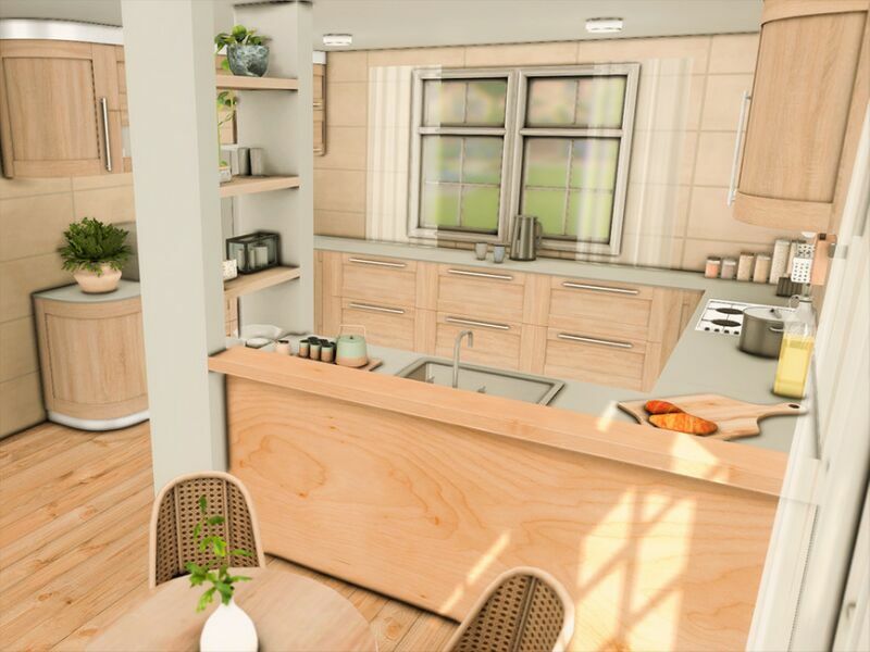 sims 4 cc chloe kitchen dining room tsr only cc by xogerardine 2