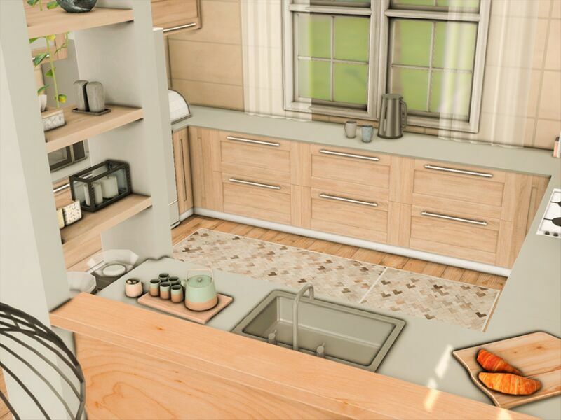 sims 4 cc chloe kitchen dining room tsr only cc by xogerardine 5