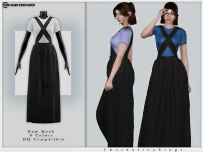 Chordoftherings Outfit NO.17 By Chordoftherings Sims 4 CC