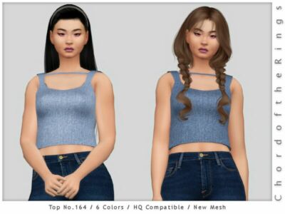 Chordoftherings TOP NO.164 By Chordoftherings Sims 4 CC