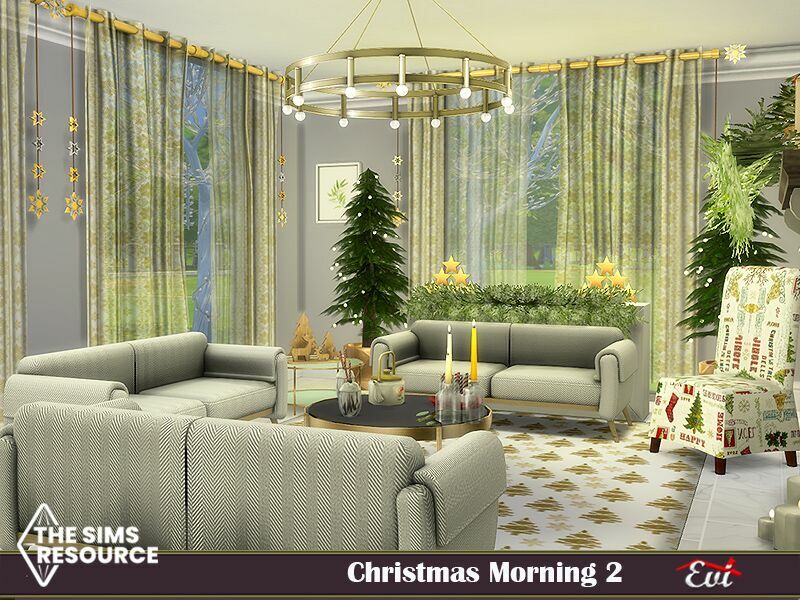 Christmas Morning 2 _TSR Only CC By EVI Sims 4 CC