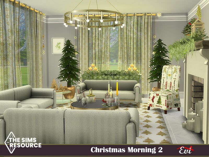 sims 4 cc christmas morning 2 tsr only cc by evi 6