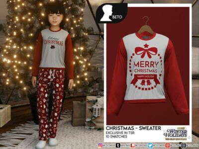 Christmas (TOP – Child Version) Sims 4 CC