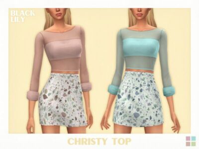 Christy TOP Sims 4 CC