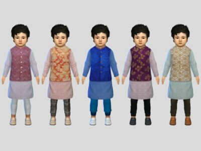 Churidar Kurta Toddler Sims 4 CC