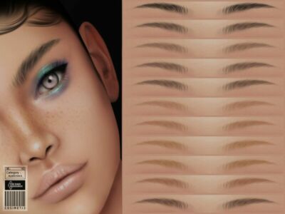 Ciara Eyebrows | N45 By Cosimetic Sims 4 CC