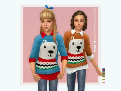 Claire Sweater [Needs GET To Work] By Lillka Sims 4 CC