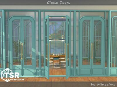 Classe Doors / Construction Sims 4 CC