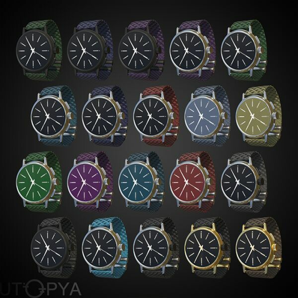 sims 4 cc classic men watch 2