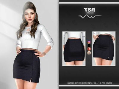 Clothes SET-335 (Skirt) Sims 4 CC Download