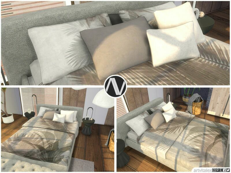 sims 4 cc clovis bedroom by artvitalex 4