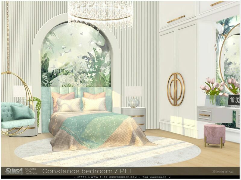 Constance Bedroom PT.I By Severinka_ Sims 4 CC