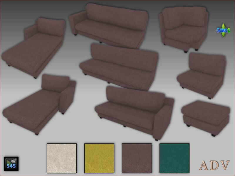 sims 4 cc couch sets 2