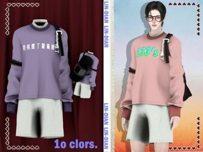 Crewnecks Sims 4 CC