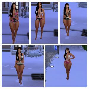 Cute Swimsuit By Moonlightsimmer Sims 4 CC