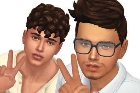 Dario & Elliot |CC Free By Mrsbarbiex3 Sims 4 CC