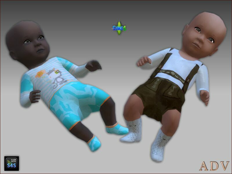 sims 4 cc default replacements baby clothing 3