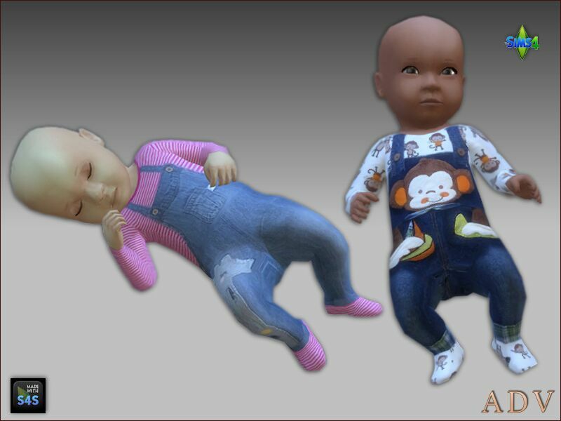 sims 4 cc default replacements baby clothing 6