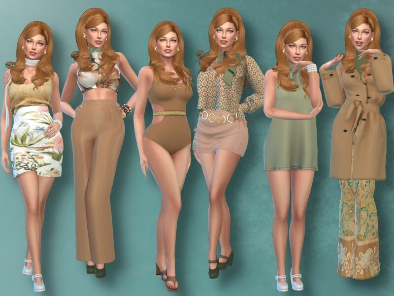 sims 4 cc denise damier by trasras 2