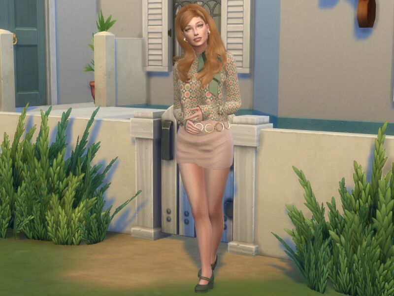 sims 4 cc denise damier by trasras 4