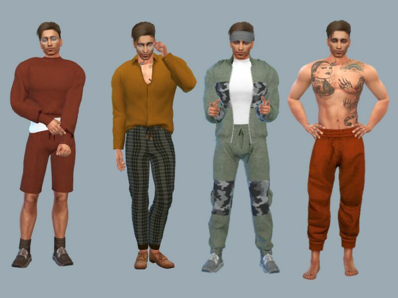 sims 4 cc dennis saunders by starafanka 2