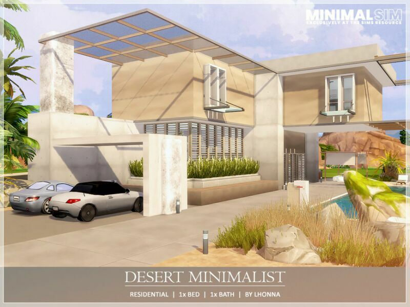 Desert Minimalist /TSR CC Only/ By Lhonna Sims 4 CC