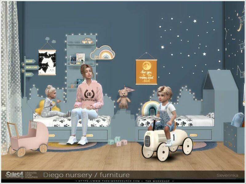 sims 4 cc diego nursery furniture by severinka 4