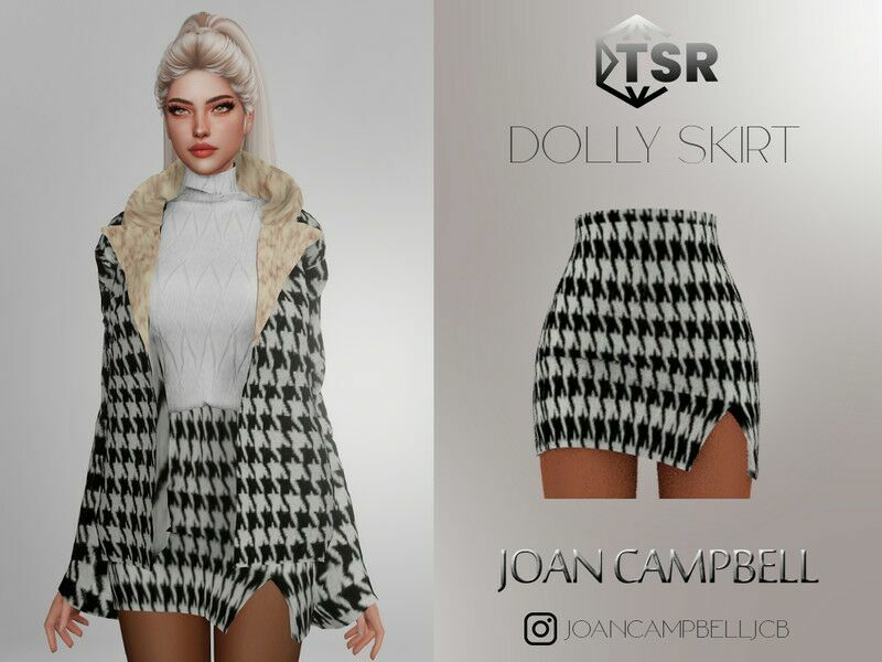 Dolly Skirt Sims 4 CC