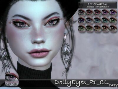 Dollyeyes_81_Cl By Tatygagg Sims 4 CC