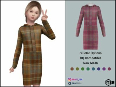 Dress NO. 30 By Praft Sims 4 CC