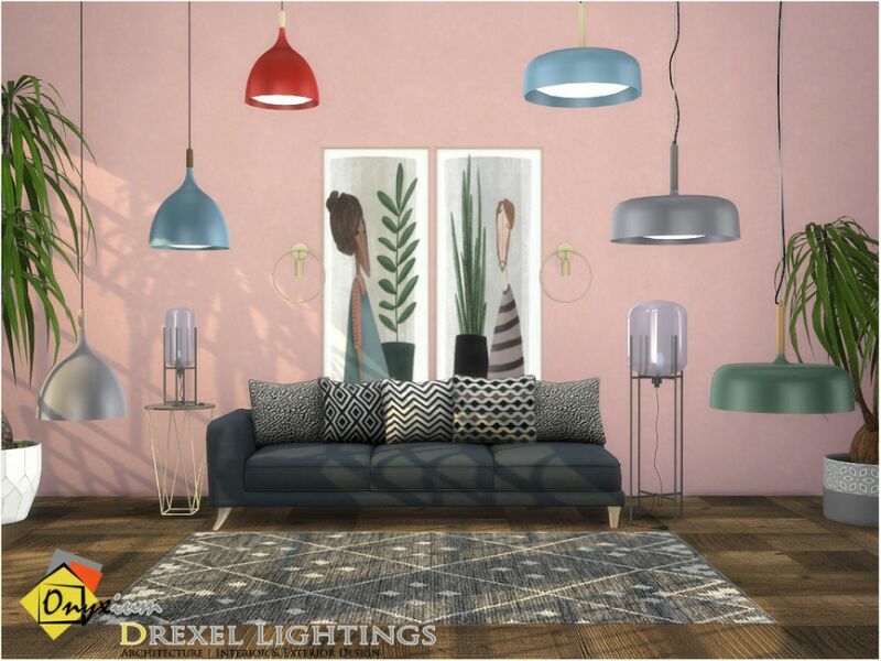 Drexel Lightings By Onyxium Sims 4 CC