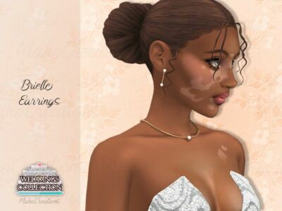 Earrings Brielle Sims 4 CC