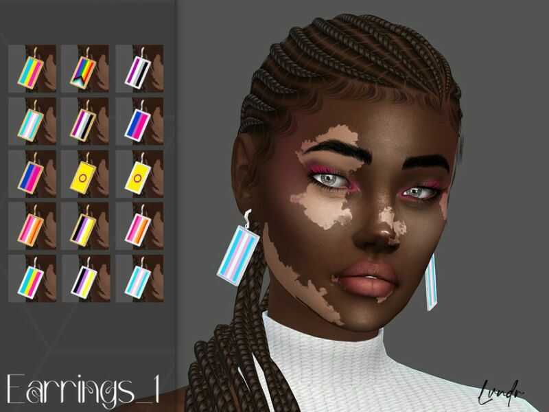 Earrings_1 By Lvndrcc Sims 4 CC