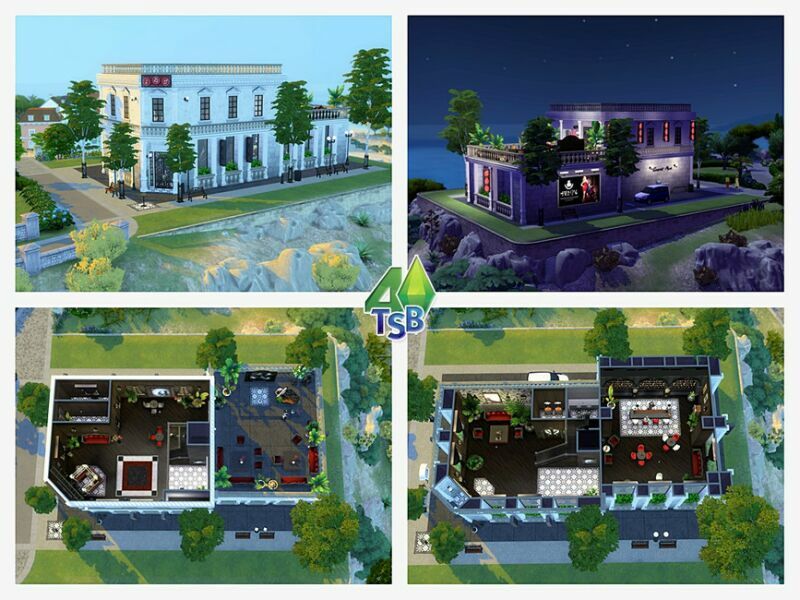 sims 4 cc elegant club no cc by bozena 3