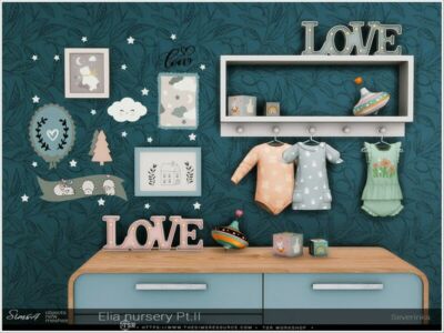 Elia Nursery Pt.ii By Severinka_ Sims 4 CC