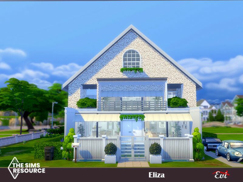 download cc houses sims 4