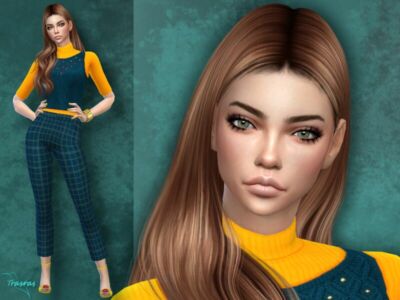 Elsa Emon By Trasras Sims 4 CC