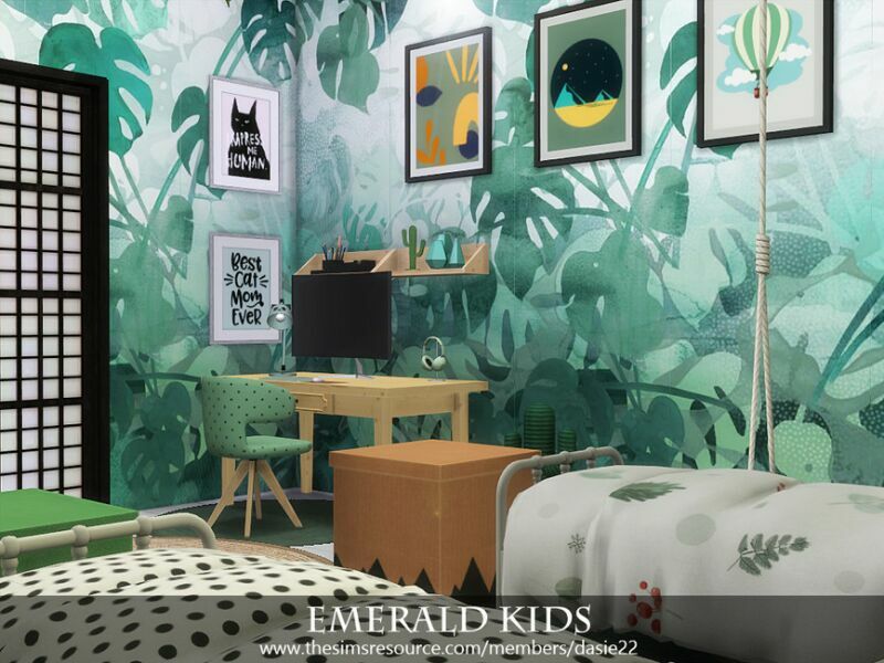 sims 4 cc emerald kids by dasie2 3