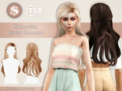 Emily Hairstyle Sims 4 CC