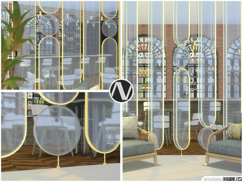 sims 4 cc enchanted room divider panels by artvitalex 2