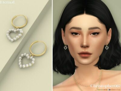 Eternal Earrings By Christopher067 Sims 4 CC