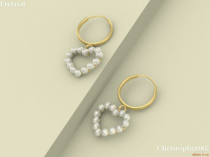 sims 4 cc eternal earrings by christopher067 3