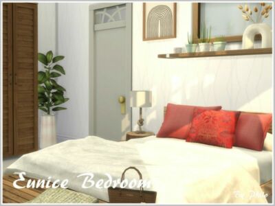 Eunice Bedroom En-Suite By Philo Sims 4 CC