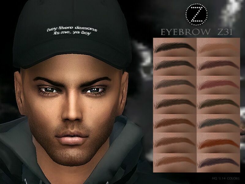 Eyebrow Z31 By Zenx Sims 4 CC