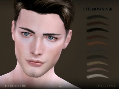 Eyebrows-N50 By Angissi Sims 4 CC